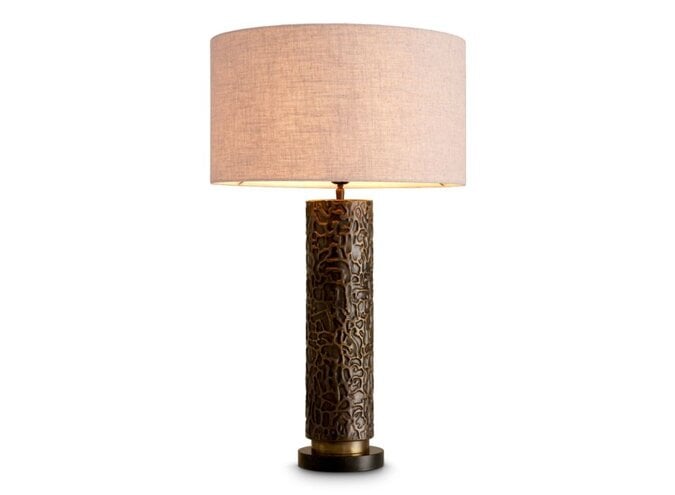 Tischleuchte Belvoir - Bronze highlight finish