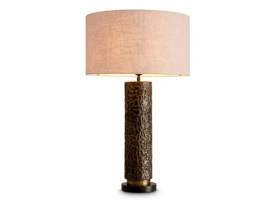Tischleuchte 'Belvoir' - Bronze highlight finish