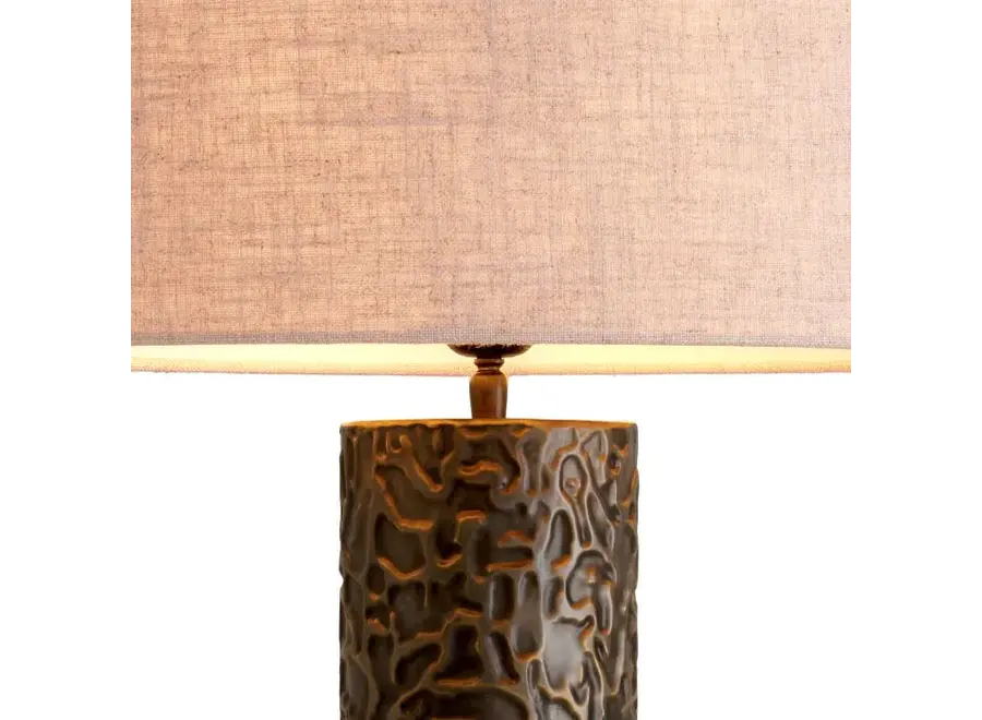 Tischleuchte 'Belvoir' - Bronze highlight finish