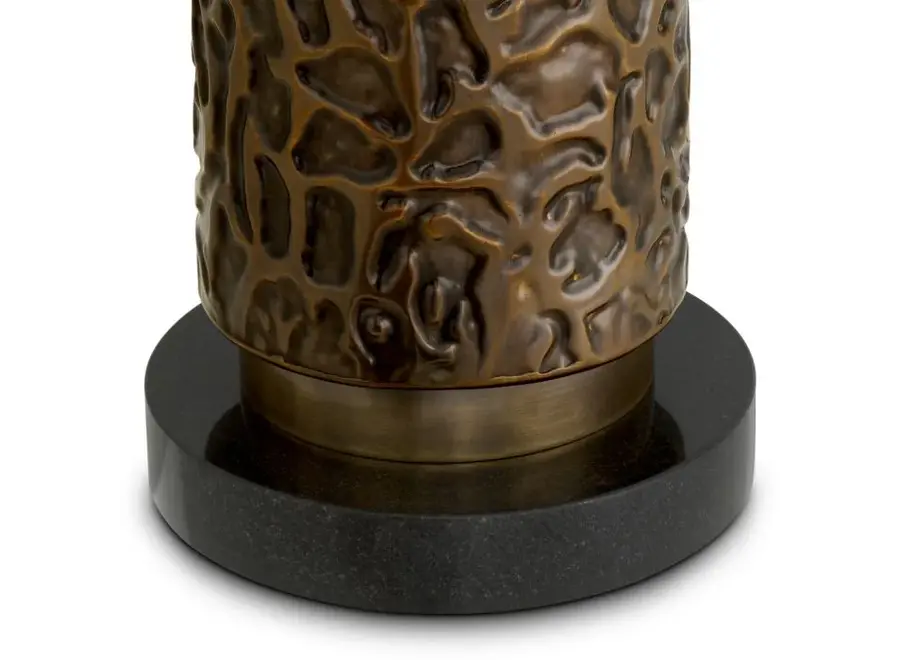 Tischleuchte 'Belvoir' - Bronze highlight finish