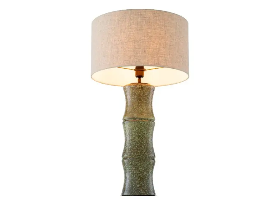 Lampe à poser 'Bonny' - Vintage green ceramic