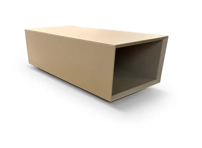 Table d'appoint Massimo - Caramel Leather