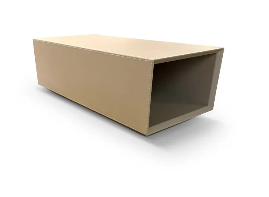 Bijzettafel Massimo - Caramel Leather