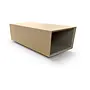Beistelltisch 'Massimo' - Caramel Leather