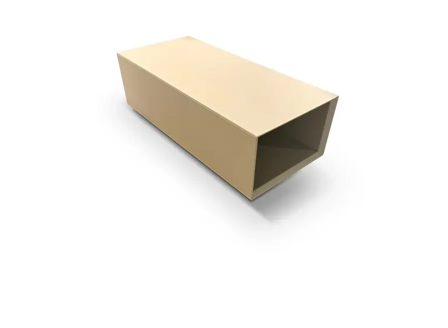 Beistelltisch 'Massimo' - Caramel Leather