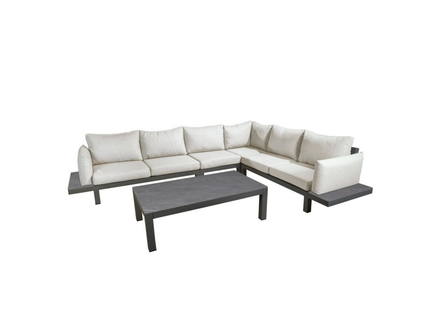 Loungeset island 'Midori' - Black