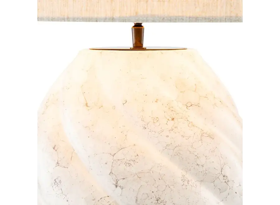 Tafellamp 'Jarrow' - Grey ceramic