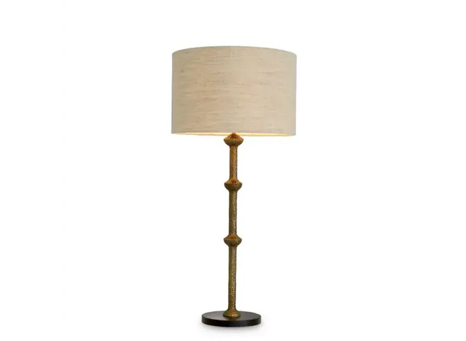 Tischleuchte Lucente - Vintage brass finish