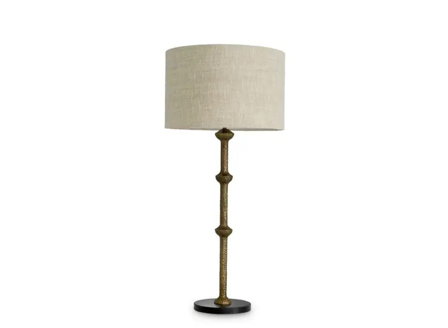 Tischleuchte 'Lucente' - Vintage brass finish