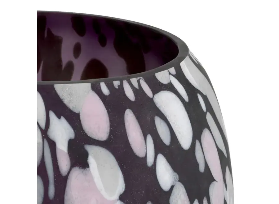 Vase 'Foxdale' - L - Multi colour glass