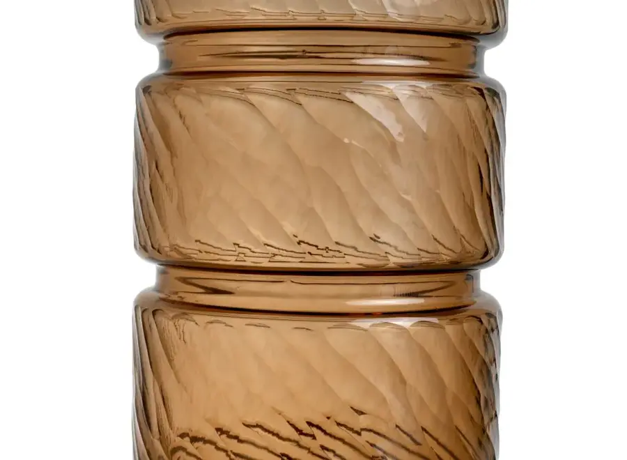 Vase 'Loxley' - L - Copper color