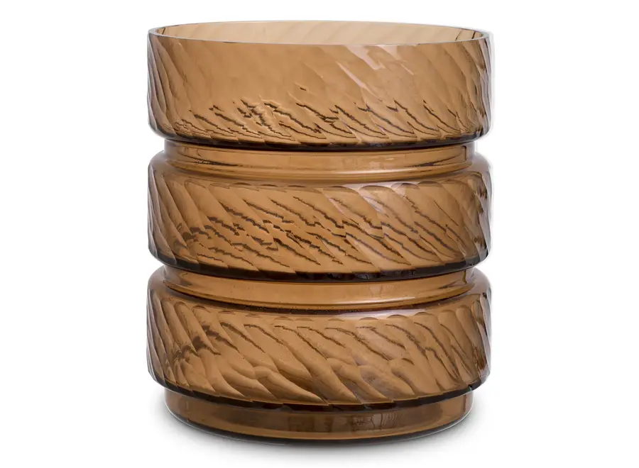 Vase 'Loxley' - S - Copper color