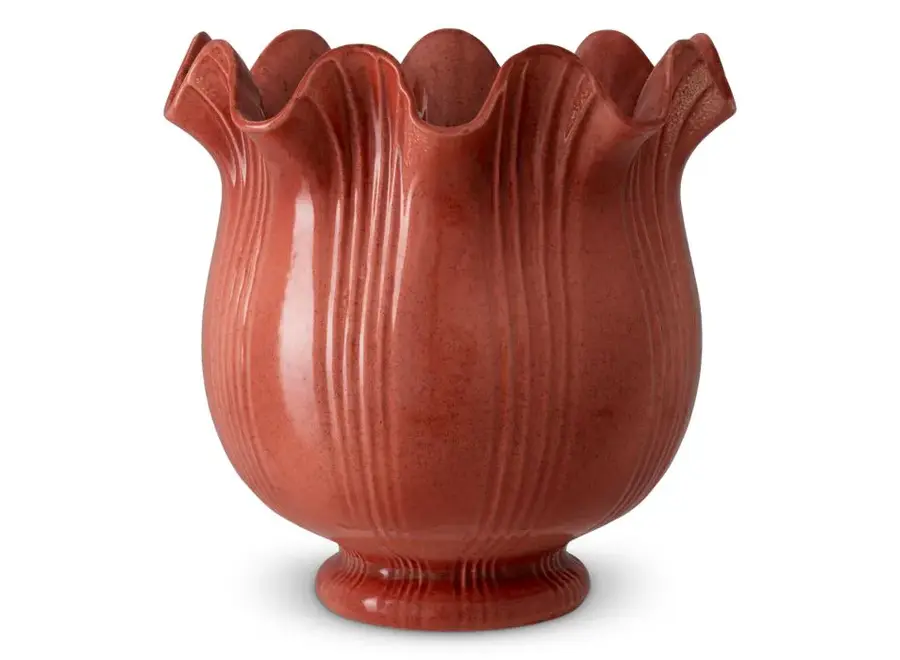 Vase Tulipa - Red ceramic