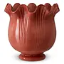 Vase 'Tulipa' - Red ceramic