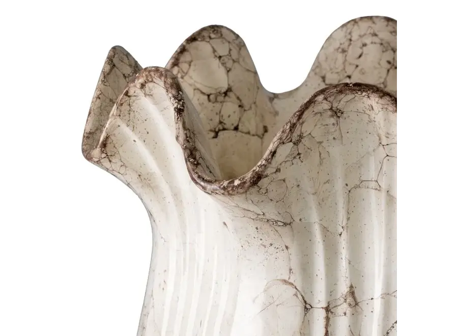 Vase 'Tulipa' - Grey ceramic