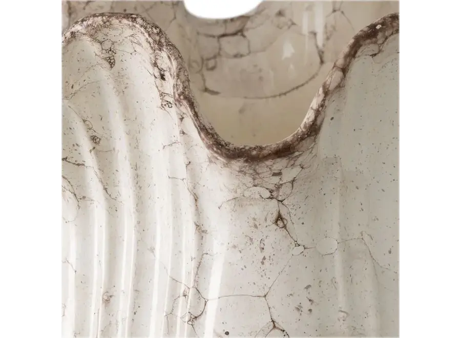 Vase 'Tulipa' - Grey ceramic