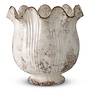 Vase 'Tulipa' - Grey ceramic