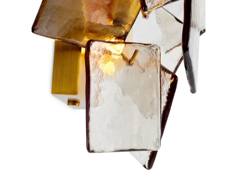 Wall lamp 'Biltmore' - Antique brass finish