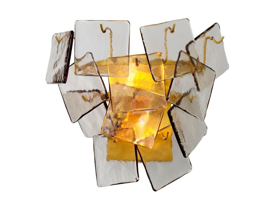 Lampe murale 'Biltmore' - Antique brass finish
