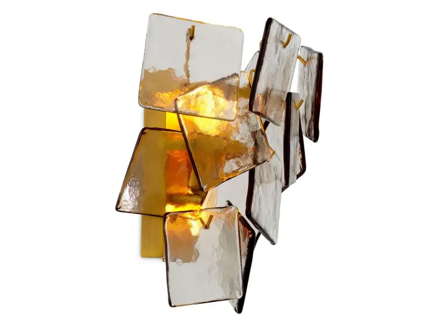 Lampe murale 'Biltmore' - Antique brass finish
