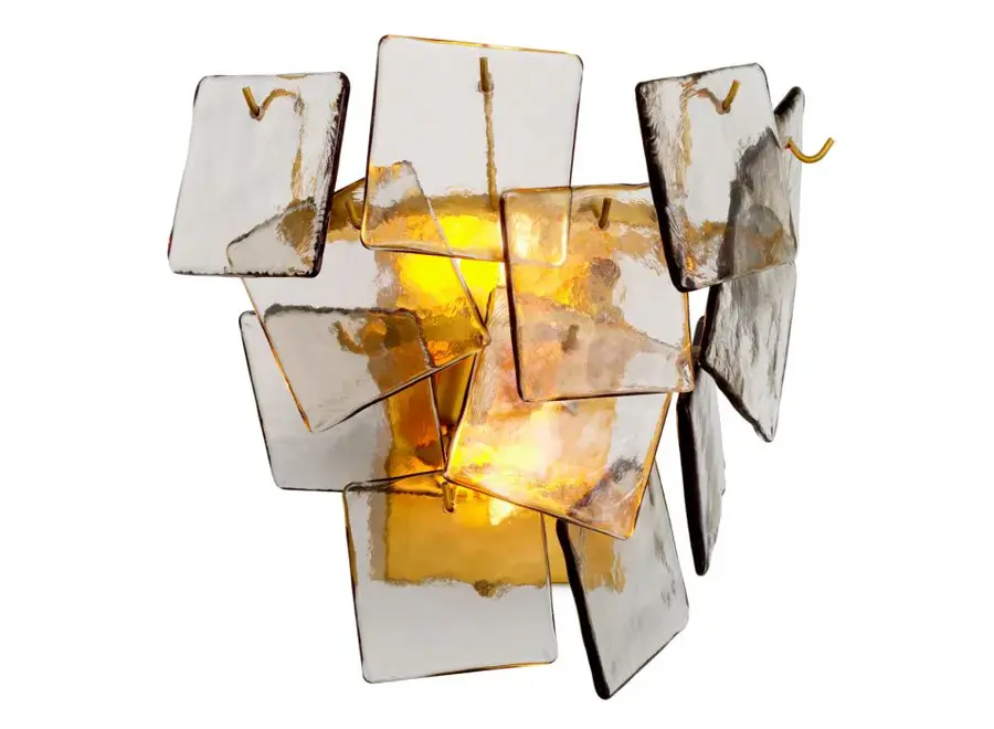 Lampe murale 'Biltmore' - Antique brass finish