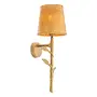 Wandlampe 'Farini' - Brass/Ratan