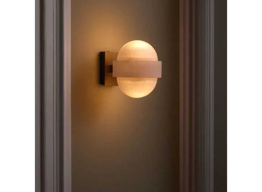 Wall lamp 'Icarus' - Antique brass finish