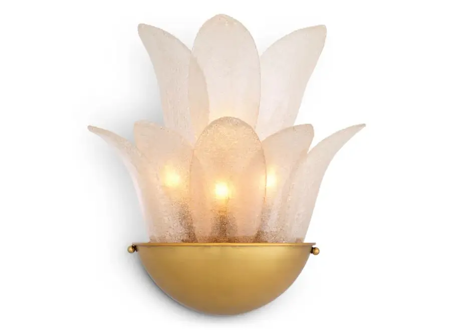 Wandlampe 'Melrose' - Antique brass finish