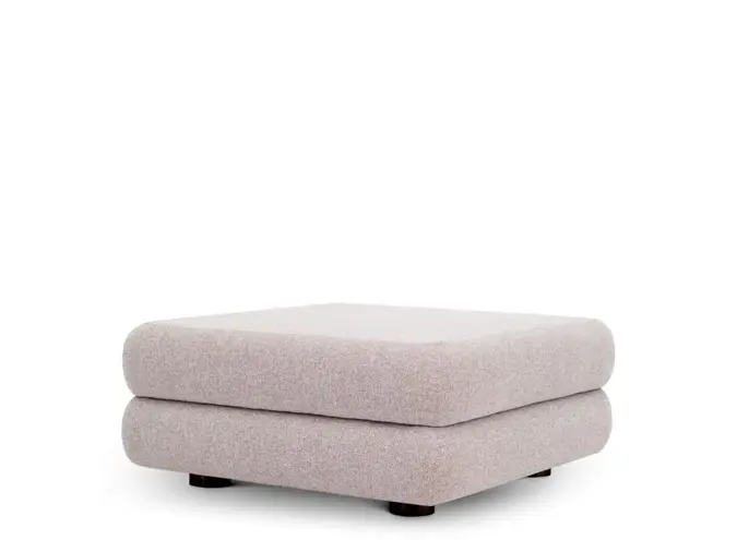 Outdoor Modulair Sofa Malaga  - Ottoman - Mauritius light grey