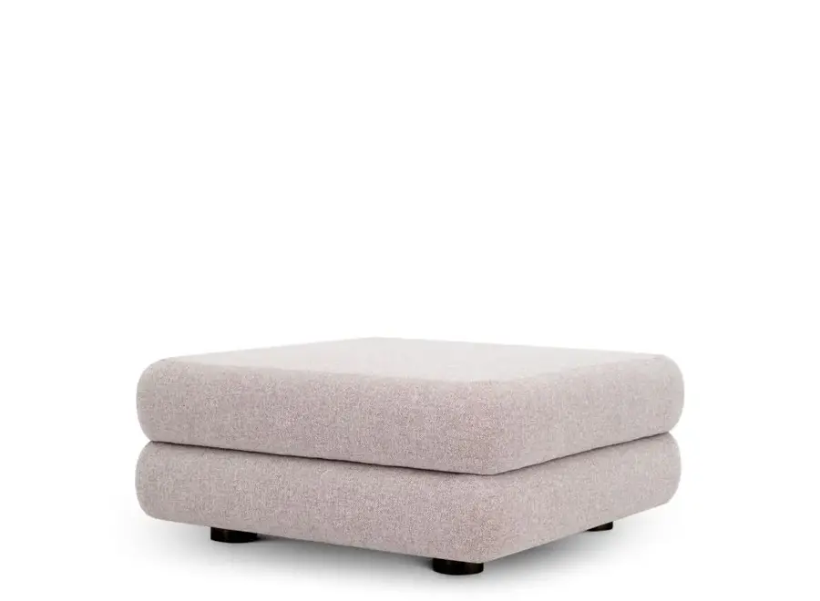 Outdoor Modulaire Canapé Malaga - Ottoman - Mauritius light grey