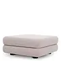 Outdoor Modulaire Canapé 'Malaga' - Ottoman - Mauritius light grey