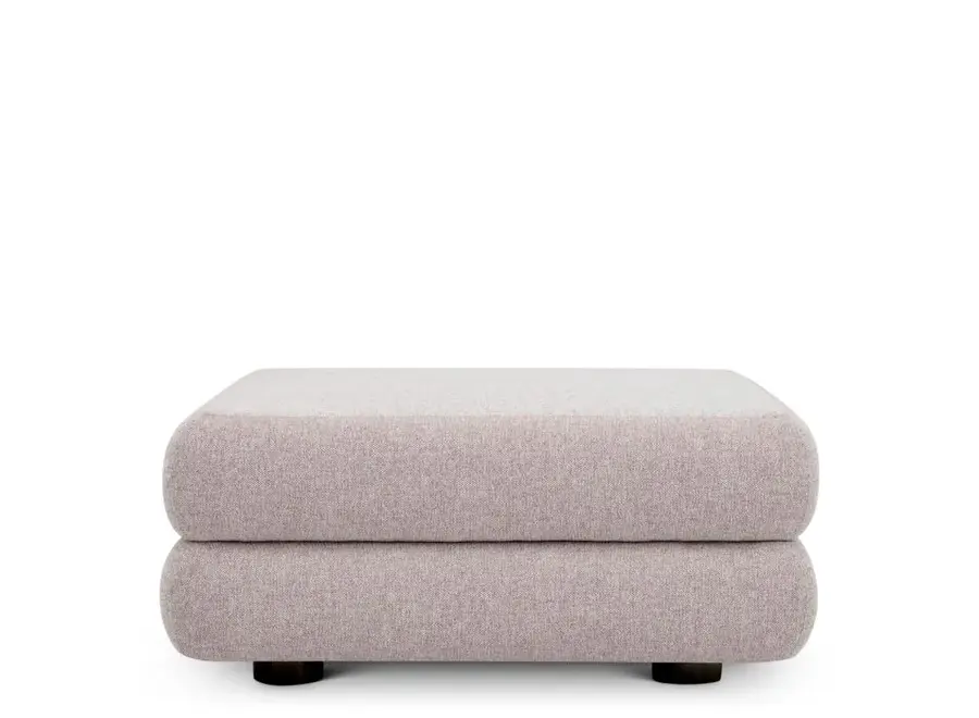 Outdoor Modulaire Canapé 'Malaga' - Ottoman - Mauritius light grey