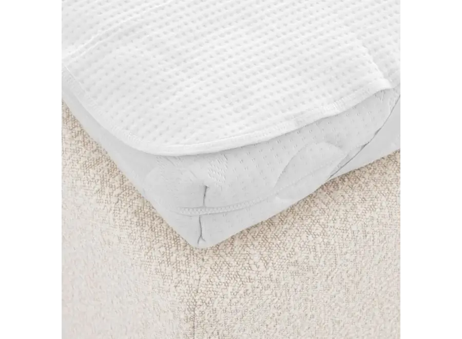 Lit boxspring 'Mavone' - 160 x 200cm - Bouclé Cream