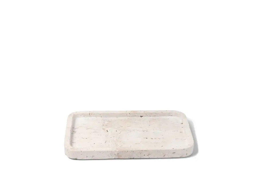Tablett - 'Ritual' - Travertine