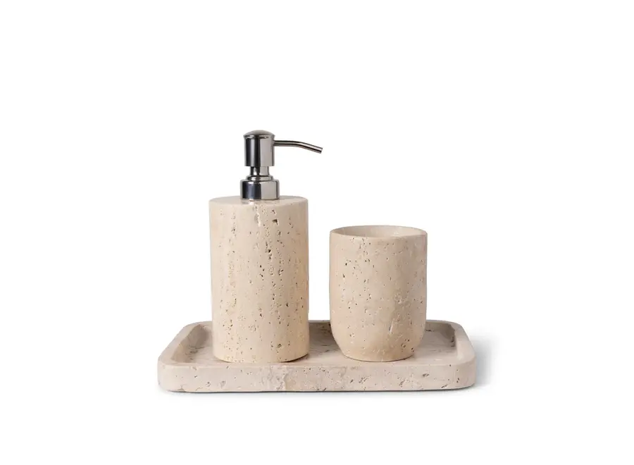 Zeepdispenser - '24/7' - Travertine