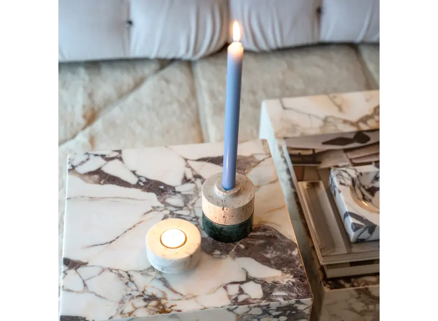 Candle holder 'Switch' - '24/7' - White