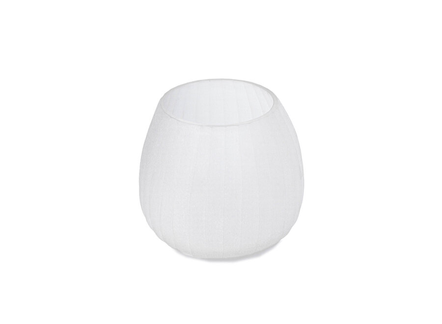 Vase 'Cristal' White - S