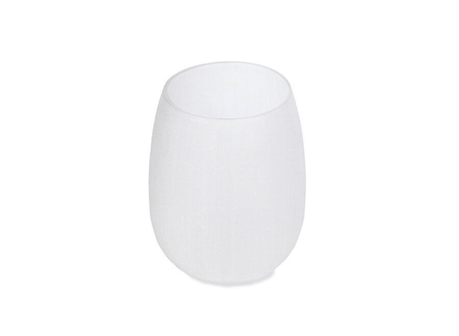 Vase 'Cristal' White - M