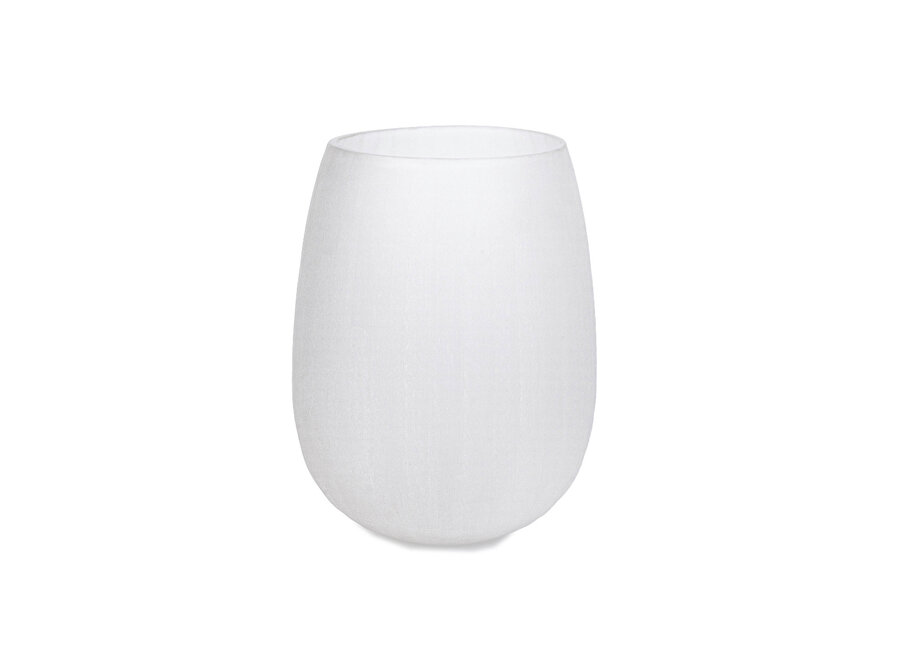 Vase 'Cristal' White - M