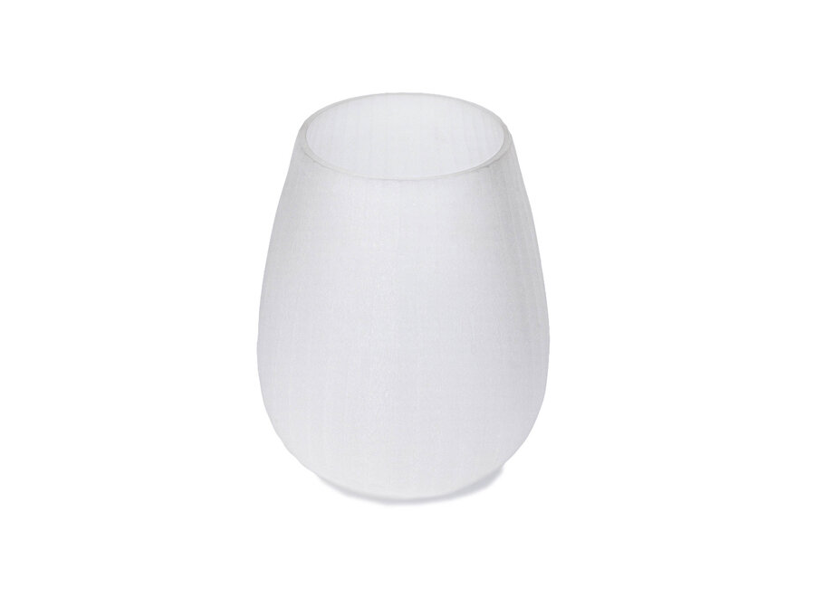 Vase 'Cristal' White - XL