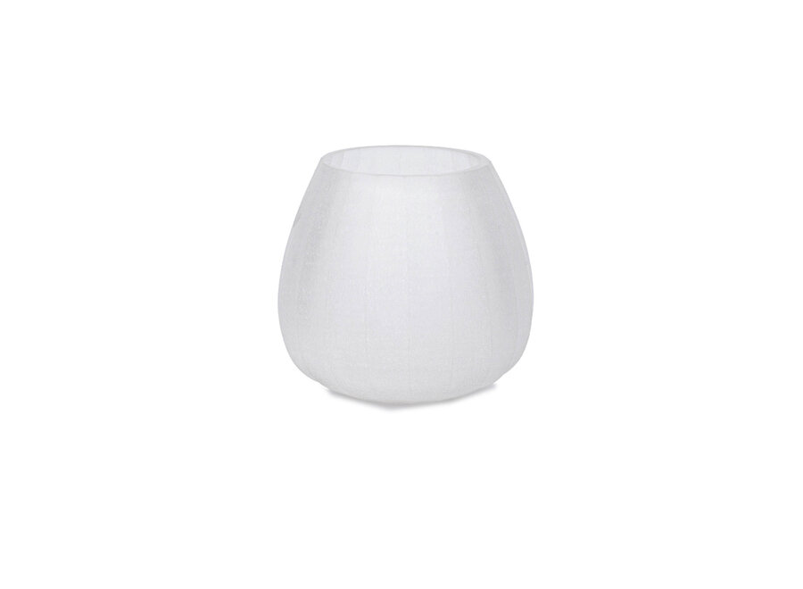 Teelicht 'Cristal' - White