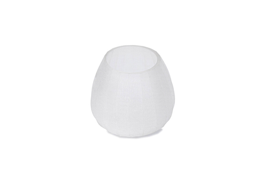 Teelicht 'Cristal' - White