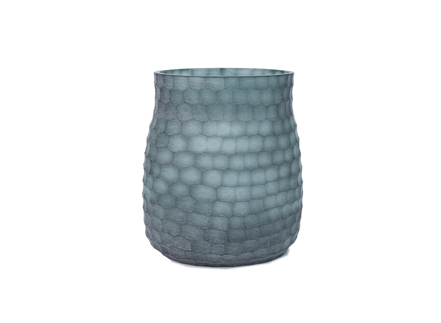 Vase 'Dahlia' - M - Blue