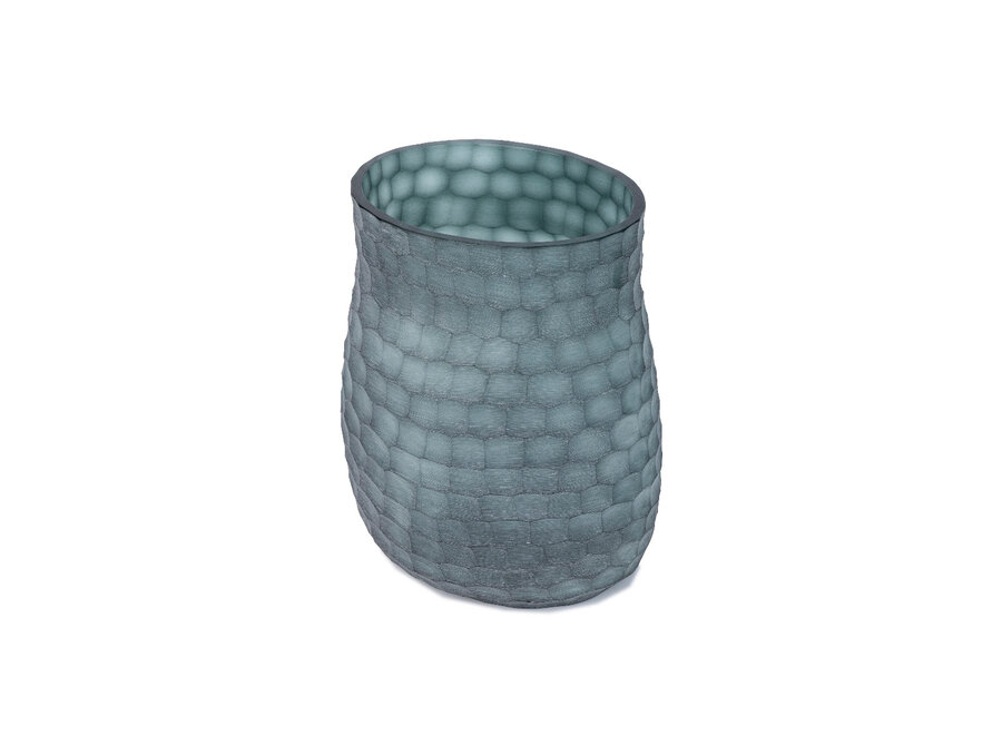 Vase 'Dahlia' - M - Blue