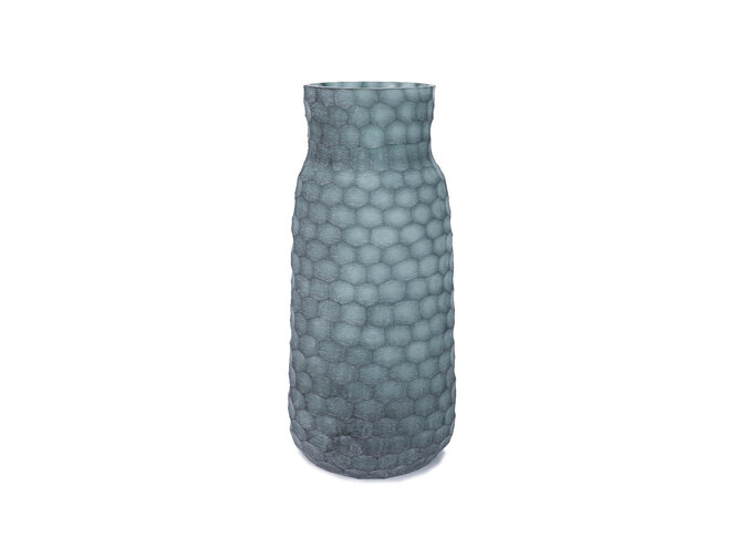 Vase 'Dahlia' - L - Blue