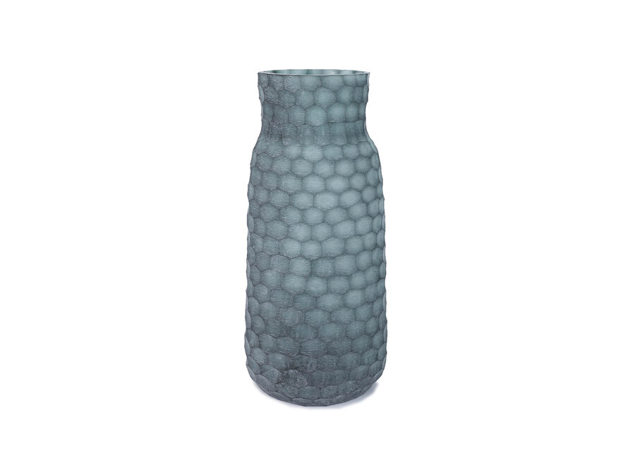 Vase 'Dahlia' - L - Blue
