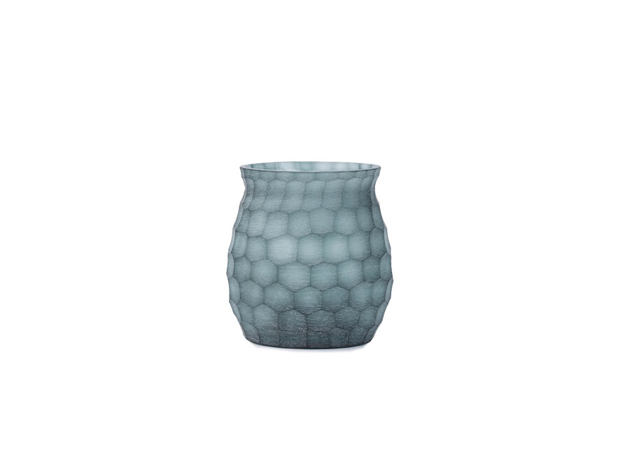 Teelicht 'Dahlia' - Blue