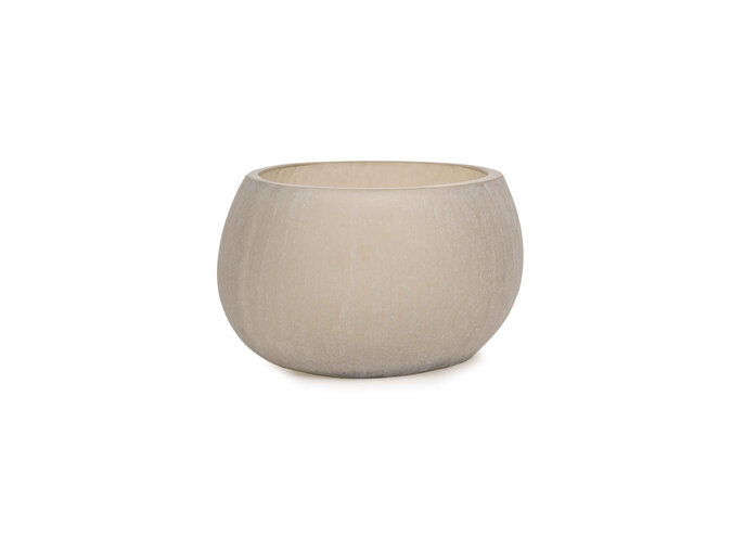 Vase 'Linné' - L - Smoke