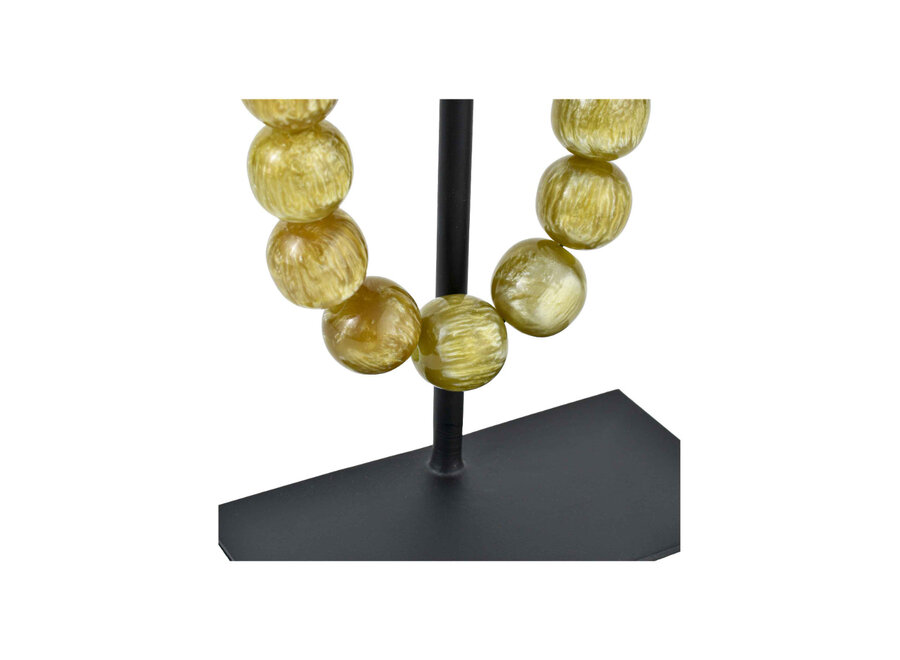 Decor object 'Tumba' - Green - M