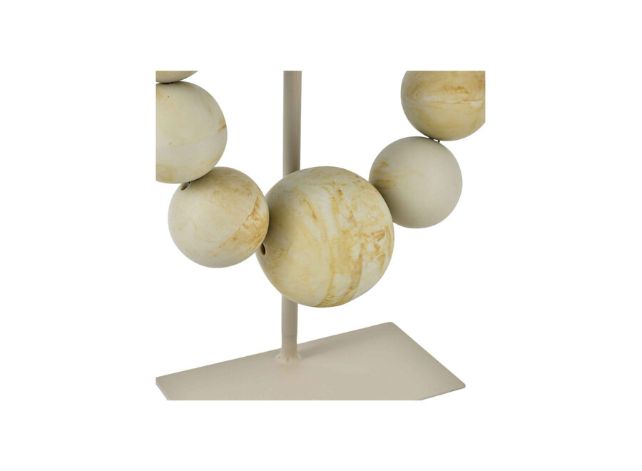 Objet de décoration 'Emporia' - Travertine - L